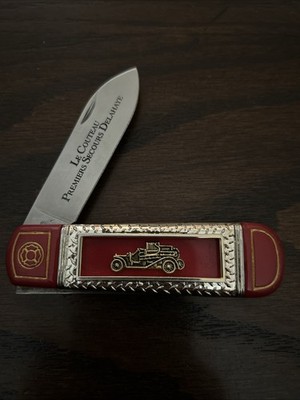 Franklin Mint LE COUTEAU PREMIERS SECOURS DELAHAYE KNIFE fire engine collector