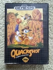 QuackShot Starring Donald Duck Sega Genesis CIB W/ Manual - Tested - Acceptable