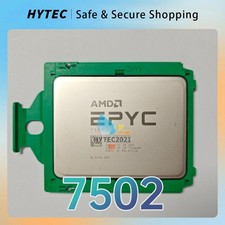 AMD EPYC 7502 32 Core 2.5GHz 180W CPU Processor No Vendor Lock