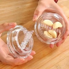 Manual Garlic Crusher Twist Press Grinder Portable Garlic & Ginger Mincer Kitch.