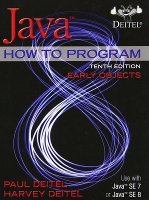 Java How To Program (Early Objects) (10th Edition) - paperback Deitel, Paul ...