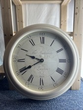 Thomas Applewhite Large Wall Hanging Clock 38 Cm Wide & 7.5 Cms Deep