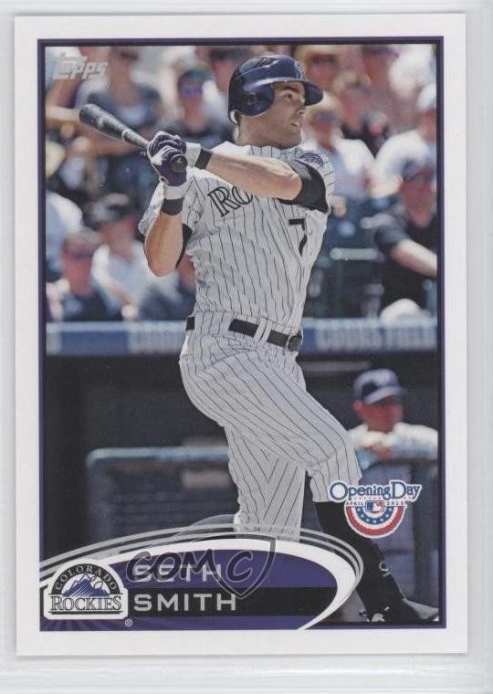 2012 Topps Opening Day Seth Smith #182 5v2