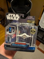 Star Wars Jazwares Micro Galaxy Squadron White TIE Fighter Chase  Great Price