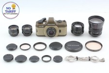 RARE Lens set of 5 N MINT Pentax Auto 110 Maron Safari SLR Film Camera JAPAN