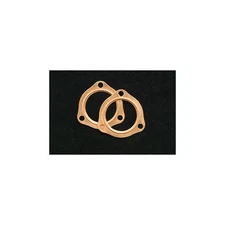 SCE Header Collector Gasket 4250; Pro Copper Embossed 3-bolt x 2.5 in. ID, Pair