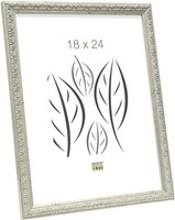 Ornament-Bilderrahmen S95L 18X24 Cm Silber