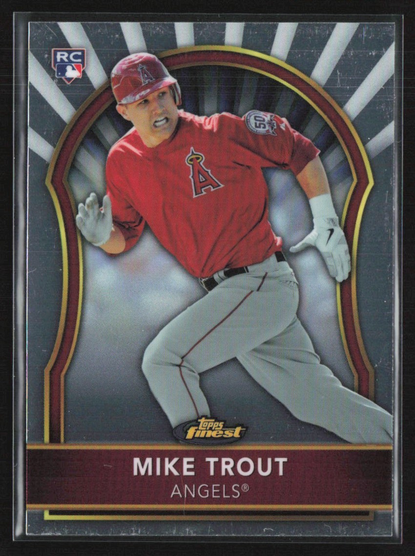 Mike Trout 2011 Topps Finest RC #94 Los Angeles Angels