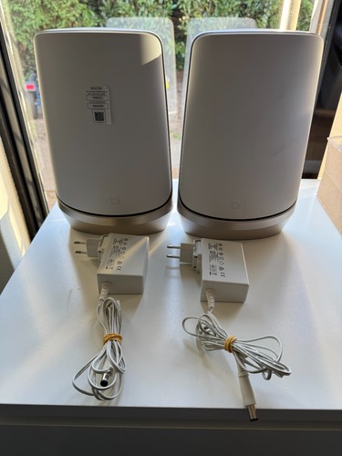 NETGEAR Orbi RBKE962 Quad-Band AXE11000 Wi-Fi 6E Mesh-System - Weiß (Router + 1) - 第 2/3 張圖片