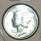 U.S. Mercury Dime AU 1920