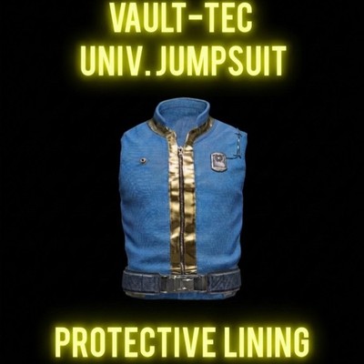 Vault Tech Underarmor FALLOUT 76 PS4 PS5 