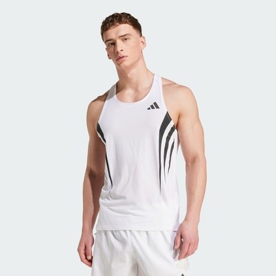 adidas men Adizero Archive Running Singlet