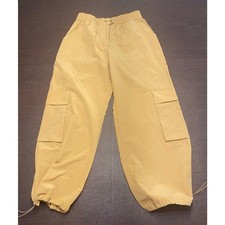 Anthropologie Pilcro Pull-On Cargo Pants Bronze M NWT Gorpcore