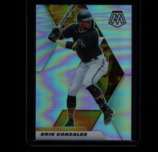 2021 Panini Mosaic - Erik Gonzalez #114 Silver Prizm