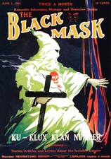 Black Mask - KKK - T-Shirt - Highest Quality Transfer - Choose Your Size