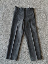 Vintage Woolrich Malone Wool Hunting Pants Men's 32X30Windowpane Plaid USA Made