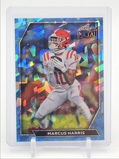 MARCUS HARRIS 2026 LEAF METAL PLATINUM BLUE CRYSTAL #138 SSP 1/1 Q0859