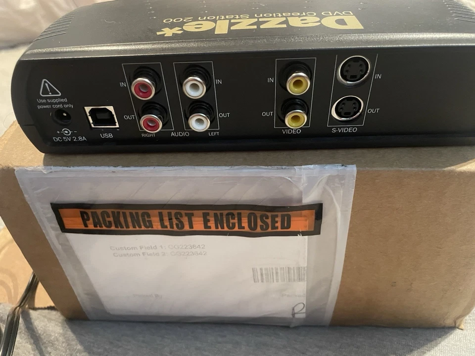 Dazzle DCS-200 DVD Creation Station 200 Includes Original AC Adapter and Stand - Image 2 of 4