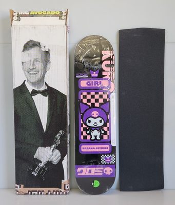 Girl Skateboards Breana Geering Pro Model Sanrio Kuromi 8.0