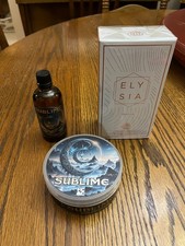 HC C Shave Soap  Splash Bundle Sublime w/ Elysia Vanilla EDP