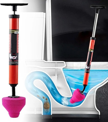 #ad Heavy Duty High Pressure Toilet Unblock Plunger Clog Drain Buster Vacuum Pump US $4.98