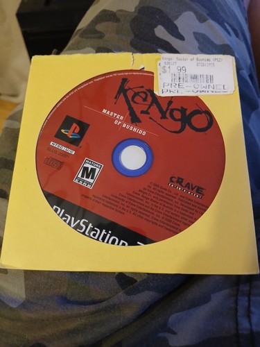 Kengo: Master of Bushido (Sony PlayStation 2, 2001) PS2 solo disco Crave - Imagen 2 de 3