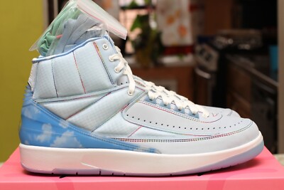 AIR JORDAN 2 RETRO SP  J. BALVIN SIZE 10.5 DS 100% AUTHENTIC ITEM DQ7691-419