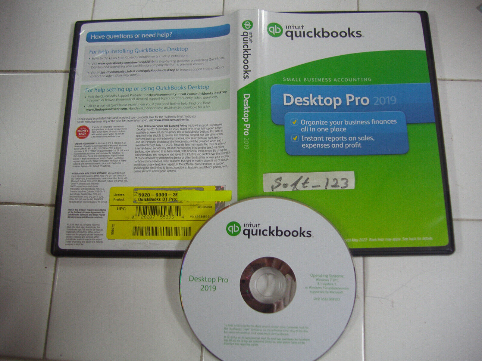 INTUIT QUICKBOOKS DESKTOP PRO 2019 FOR WINDOWS FULL RETAIL RETAIL BOX Intuit quickbooks desktop pro 2019 for windows full retail retail box