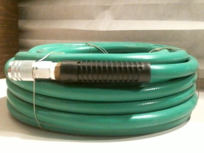 Hitachi Compressor Kit 19700 w/ 50 Foot x 3/8'' PVC Air Hose, FS