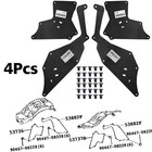 4x For Toyota Hilux Fortuner 15-24 Front Splash Shield Fender Liner Apron Seal