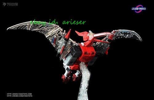 Perfect Fanstoys Ft-05t Soar Red Version Iron Dinobots Action Figure New Toy - Picture 4 of 6