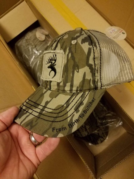 mossy oak bottomland mesh back hat