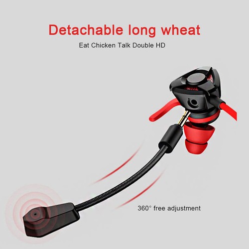 Gaming Wired Earphone 3.5mm Headset with Mic Headphones for PS4 PUBG 3.5mm Phone - Picture 4 of 23