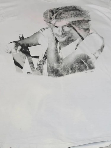 Camicia Rod Stewart VINTAGE 1988 fuori ordine tour concerto grande anni 80 - Foto 4 di 11