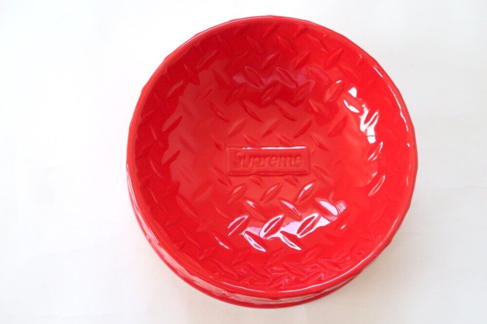 Supreme Diamond Plate Dog Bowl Red 2023 | eBay Supreme Diamond Plate Dog Bowl Red 2023 | eBay