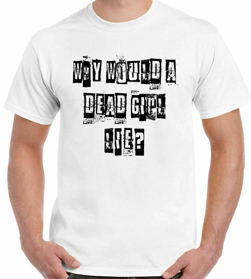 13 Reasons Wieso T-Shirt Wieso Würde A Tot Mädchen Lüge? Herren Tv-Show Programm - Bild 1 von 1