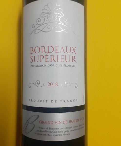 Bordeaux SupéRieur Aop Trocken Rotwein 2019 Frankreich Merlot Cabernet Sauvignon-image