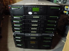 Fujitsu ETERNUS LT20 S2 1U Library W/ ONE LTO6 FC HH   LT20RFH1 Autoloader Fiber