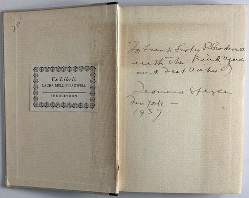 Fiddler's Farewell: Leonora Speyer (Signed) - Imagen 2 de 7