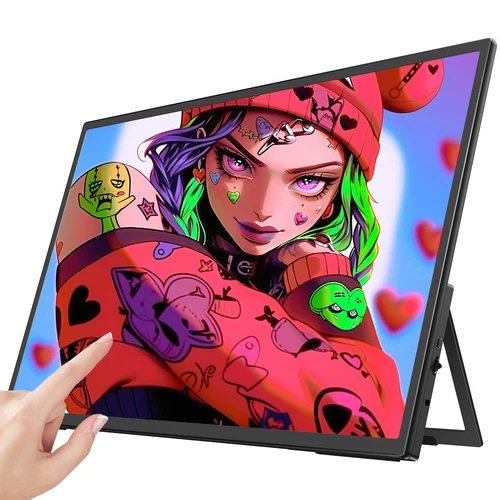 21.5" Touchscreen 120Hz 1920*1080 Portable Monitor Large Display Freestanding
