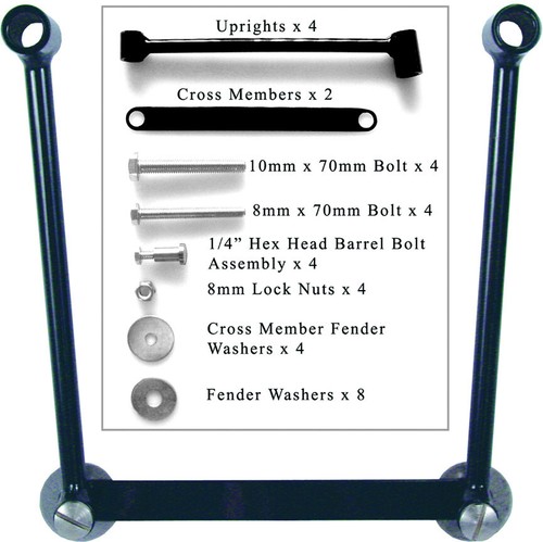 WILLIE & MAX - 58633-00 - UNIVERSAL HARD MOUNT KIT (PAIR)