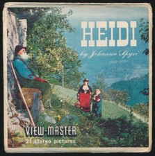 View-Master Packet B425 - Heidi by Johanna Spyri - S5 1958
