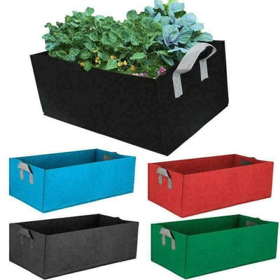 Rechteckig Pflanzsack Smart grow bag Gardening Pflanzbeutel pot Pflanztasche