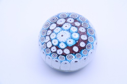 Millefiori Paperweight BAROVIER TOSO, Murano Italy with Label Vintage - Picture 6 of 15