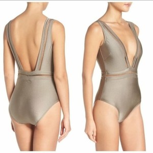 khaki green swimwear