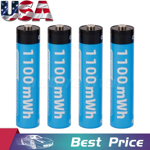 AA AAA Li-ion Rechargeable Lithium ion Batteries 1.5V Battery 1100 / 3400mWh Lot - Picture 15 of 26