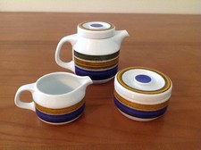 Arzberg Germany~Gruppe Teapot/Coffee Pot Set with Creamer and Sugar Bowl