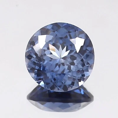 Natürlich Makellos Ceylon Königsblau Saphir Rund Schliff Lose Edelstein 7.10 CT - Bild 1 von 4