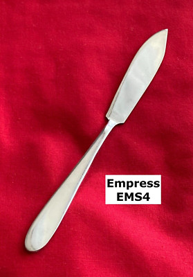 Empress EMS-4 Master Butter Knife 6 3/4'' Round Tip Stainless Steel Flatware