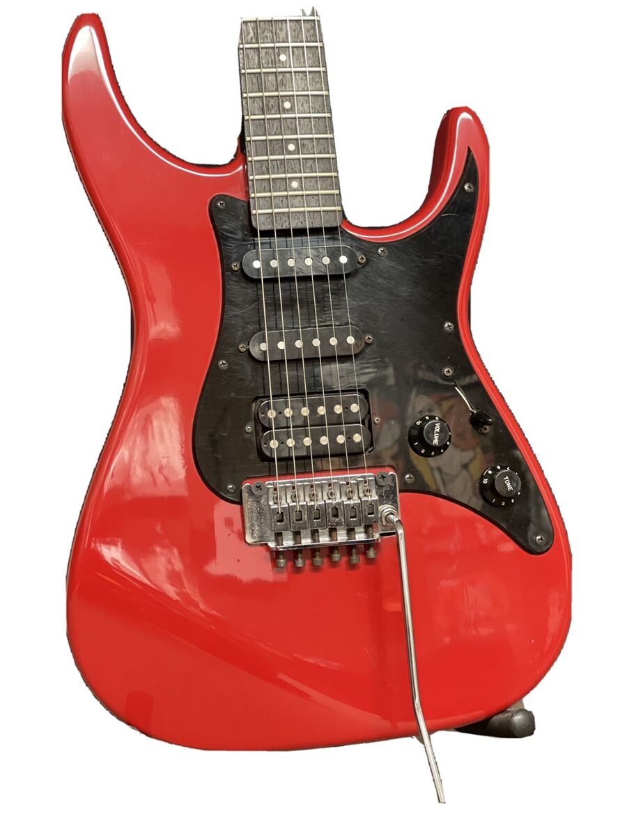 1980s Fernandes Electric Guitar FR-55 Revolver Floyd Rose 1980s Fernandes Electric Guitar FR-55 Revolver Floyd Rose